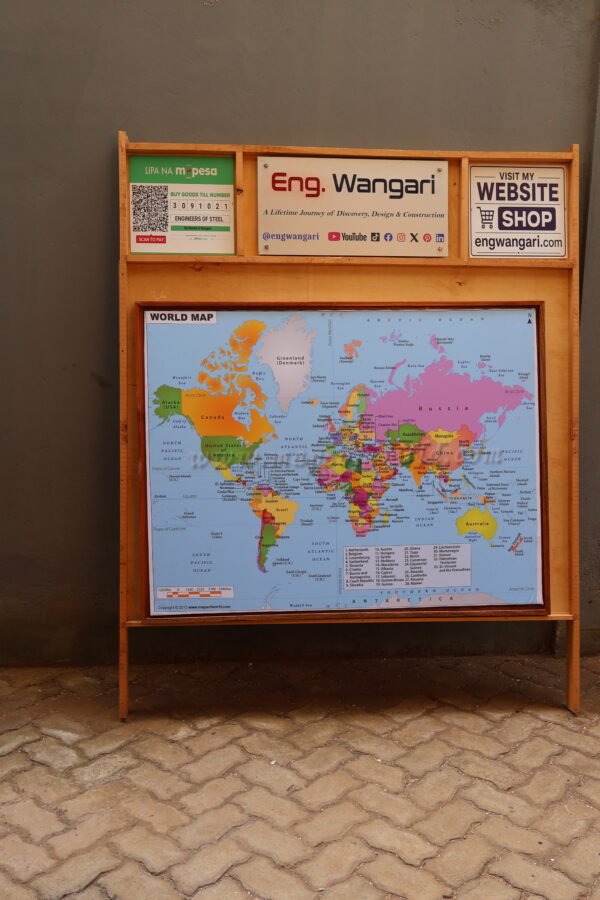 Framed Periodic Table (white)