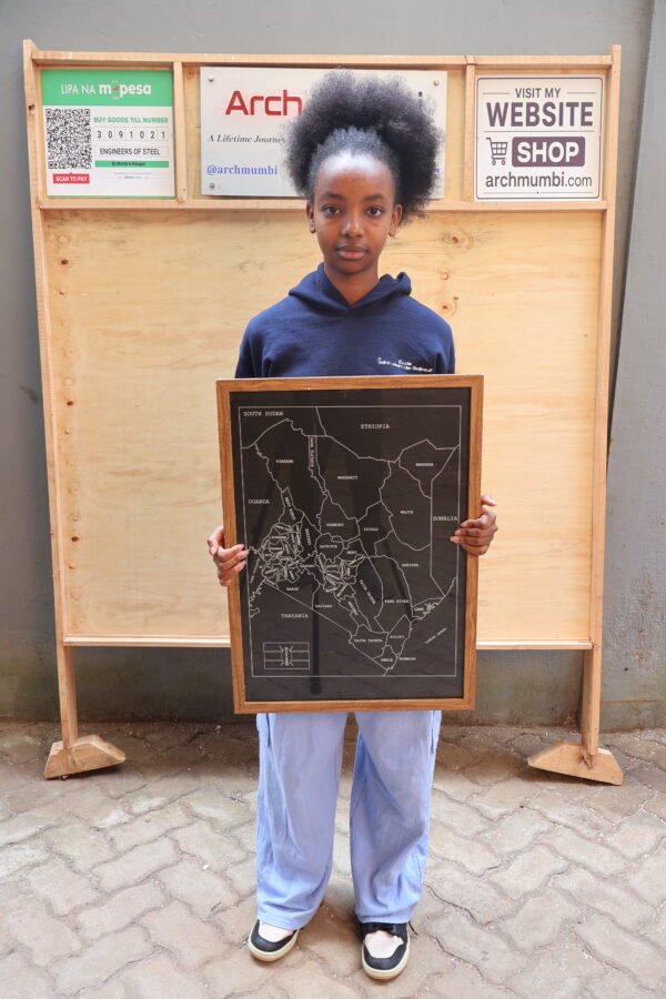 Framed Periodic Table (white)